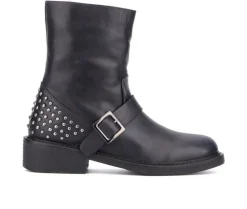 Moto>Vintage Foundry Co Women's Wenona Moto Boots