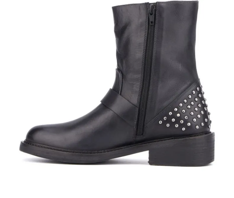Moto>Vintage Foundry Co Women's Wenona Moto Boots