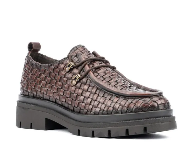 Loafers & Oxfords>Vintage Foundry Co Women's Clotilde Chunky Loafer Oxfords
