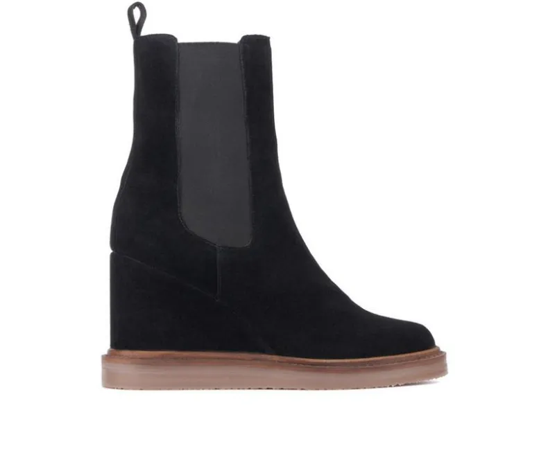 Dress|Chelsea>Vintage Foundry Co Women's Elizabeth Wedge Chelsea Booties