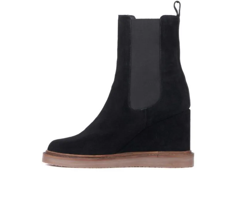 Dress|Chelsea>Vintage Foundry Co Women's Elizabeth Wedge Chelsea Booties