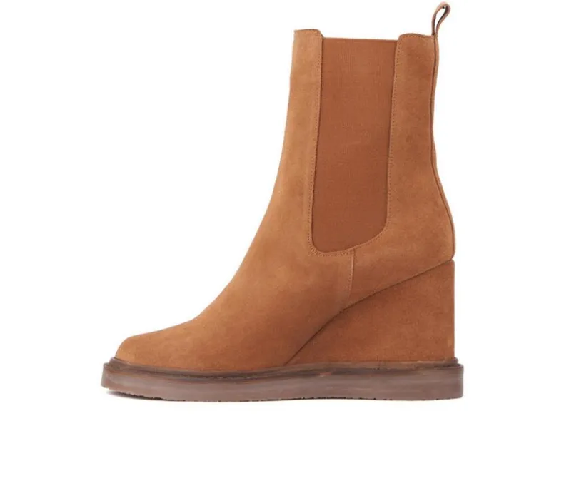 Dress|Chelsea>Vintage Foundry Co Women's Elizabeth Wedge Chelsea Booties