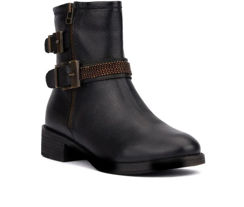 Moto>Vintage Foundry Co Women's Castle Moto Booties