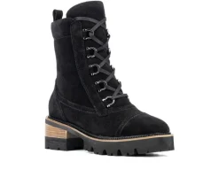 Lace Up|Dress>Vintage Foundry Co Women's Eleonora Combat Booties