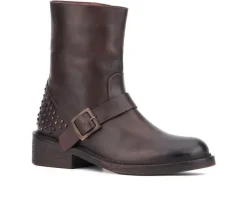 Moto>Vintage Foundry Co Women's Wenona Moto Boots
