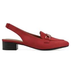 Loafers & Oxfords>White Mountain Women's Boreal Slingback Loafers