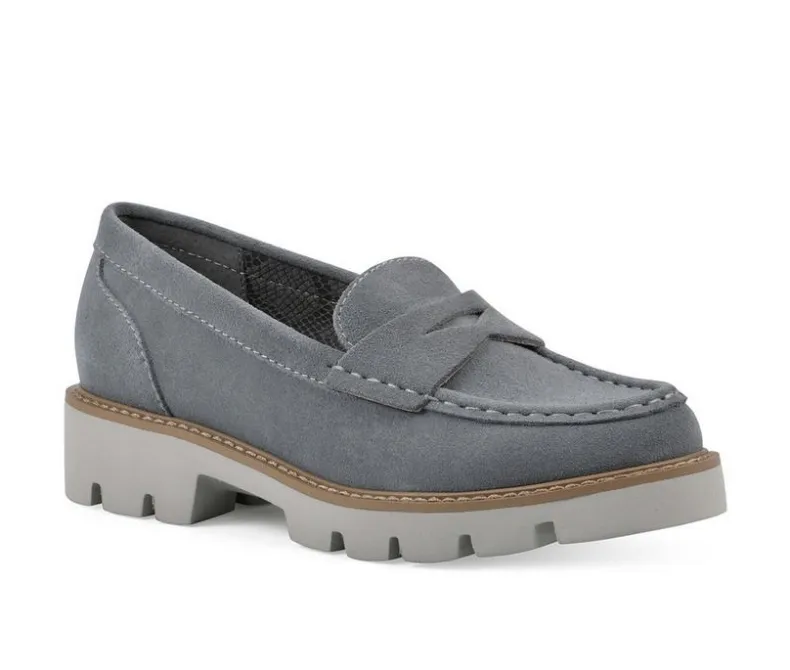 Loafers & Oxfords>White Mountain Women's Gunner Chunky Loafers