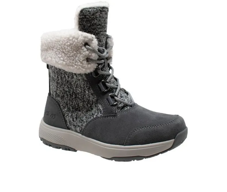 Cozy>Winter Tecs Women's Fleece Lace Winter Boots