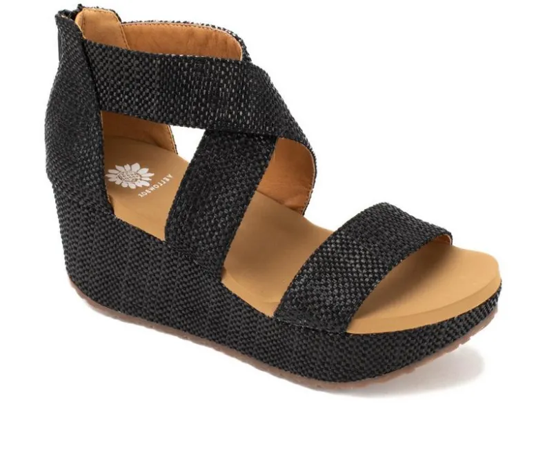 Sandals|Pumps & Heels>Yellow Box Women's Bronwen Wedge Sandals