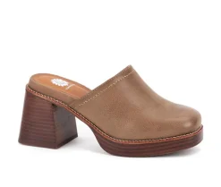 Pumps & Heels|Clogs & Mules>Yellow Box Women's Ivaria Platform Clogs