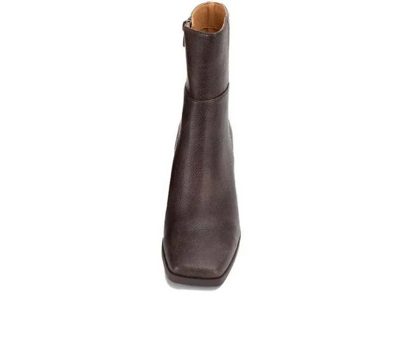 Dress>Yellow Box Women's Maora Low Calf Heeled Booties