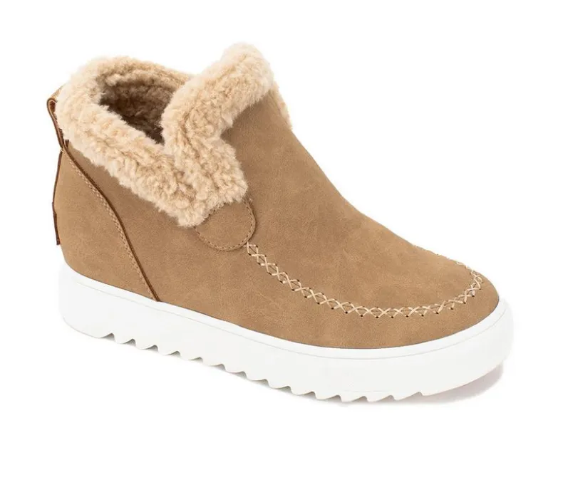 Cozy>Yellow Box Women's Moritz Shearling Wedge Boots