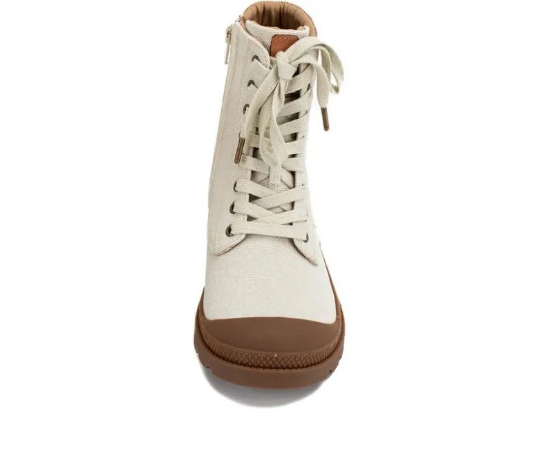 High Top|Lace Up>Yellow Box Women's Platon Sneaker Booties