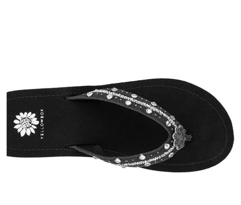 Sandals>Yellow Box Women's Terell Wedge Flip-Flops