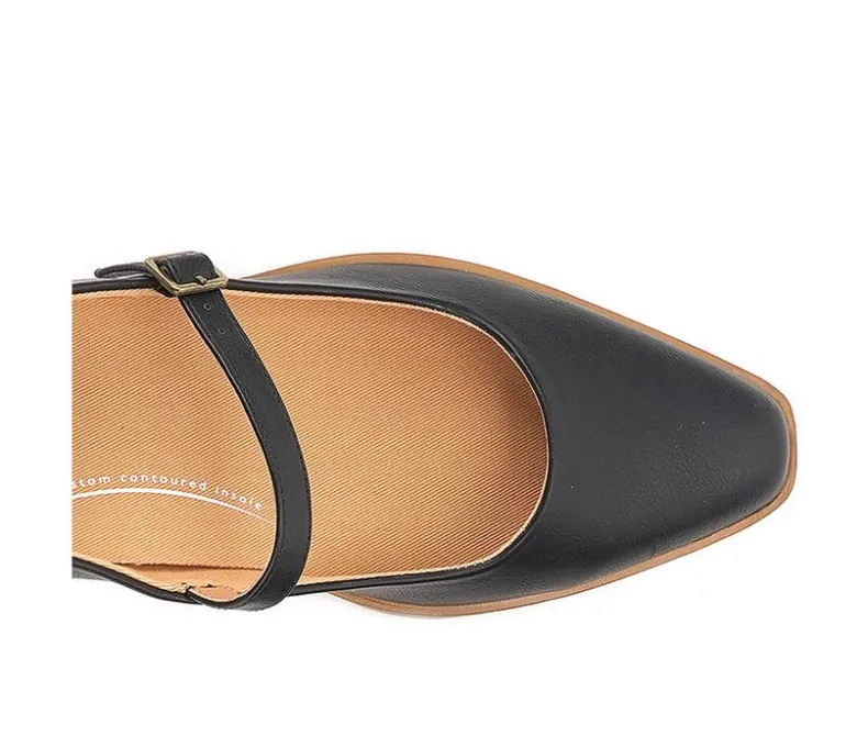 Flats>Yellow Box Women's Wilma Low Heeled Maryjanes