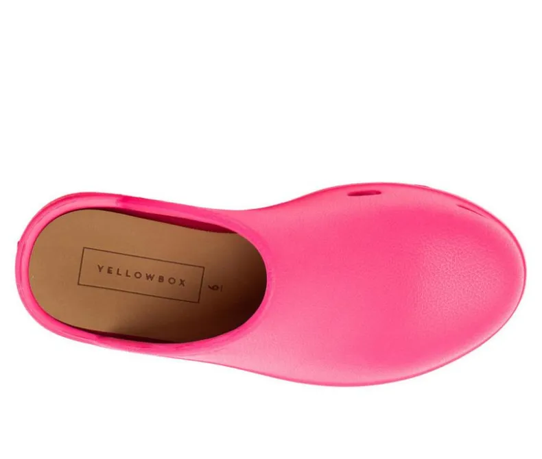 Clogs & Mules>Yellow Box Women's Zippy Platform Clogs