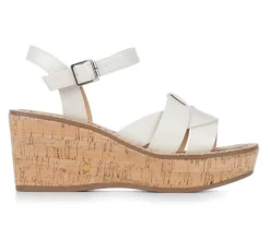 Sandals>Y-Not Women's Korinne Wedge Heels