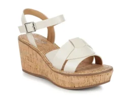 Sandals>Y-Not Women's Korinne Wedge Heels