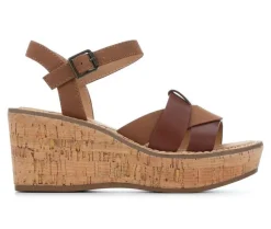 Sandals>Y-Not Women's Korinne Wedge Heels