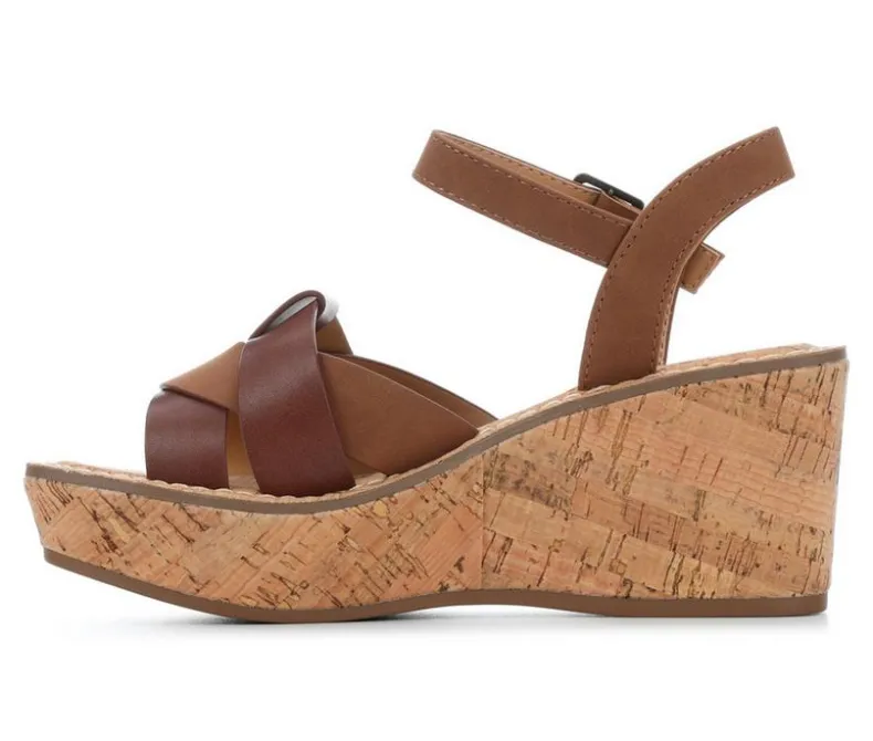 Sandals>Y-Not Women's Korinne Wedge Heels