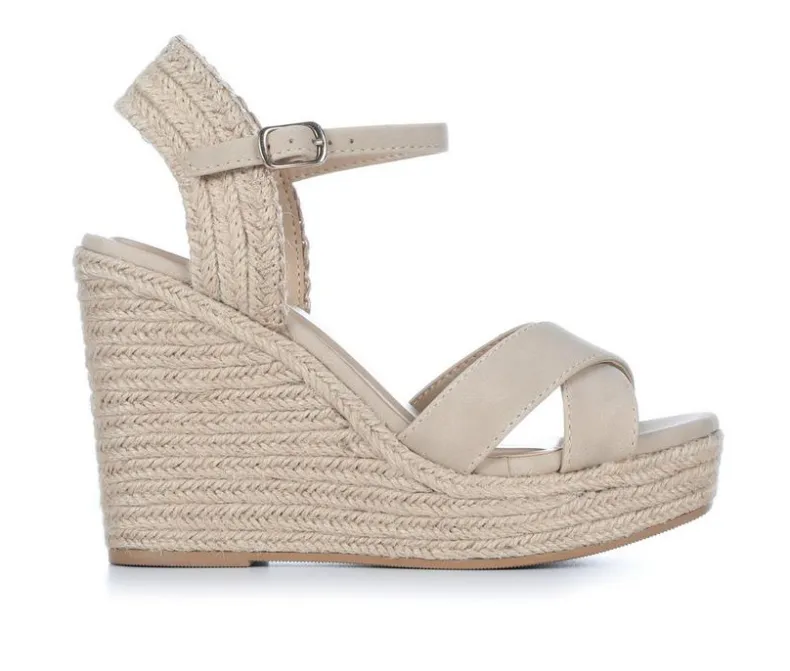 Sandals>Y-Not Women's Lorita Wedge Sandals