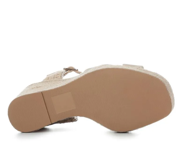 Sandals>Y-Not Women's Lorita Wedge Sandals