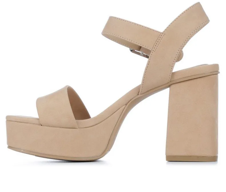 Sandals|Pumps & Heels>Y-Not Women's Macey Platform Dress Sandals