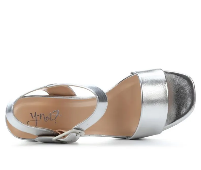 Sandals|Pumps & Heels>Y-Not Women's Macey Platform Dress Sandals