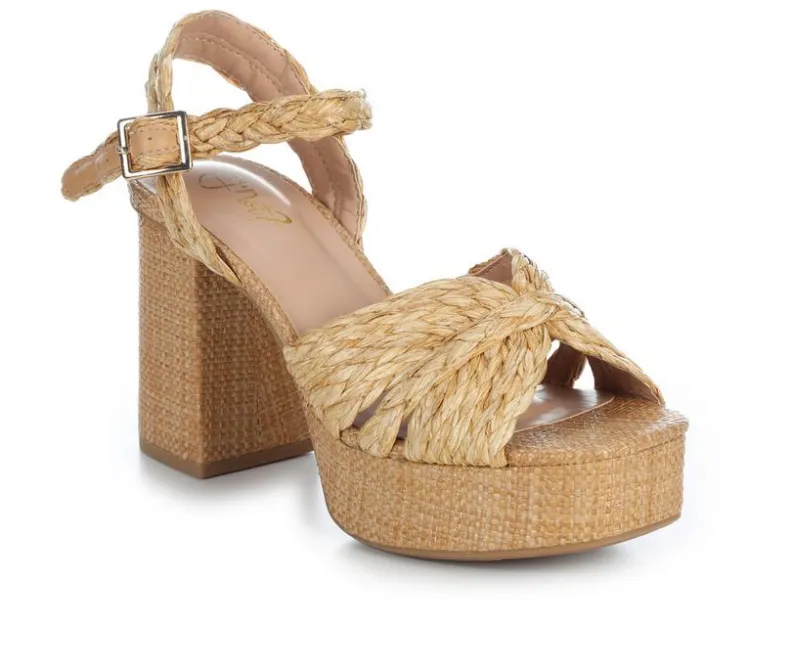 Sandals|Pumps & Heels>Y-Not Women's Teacup-S Heeled Sandals
