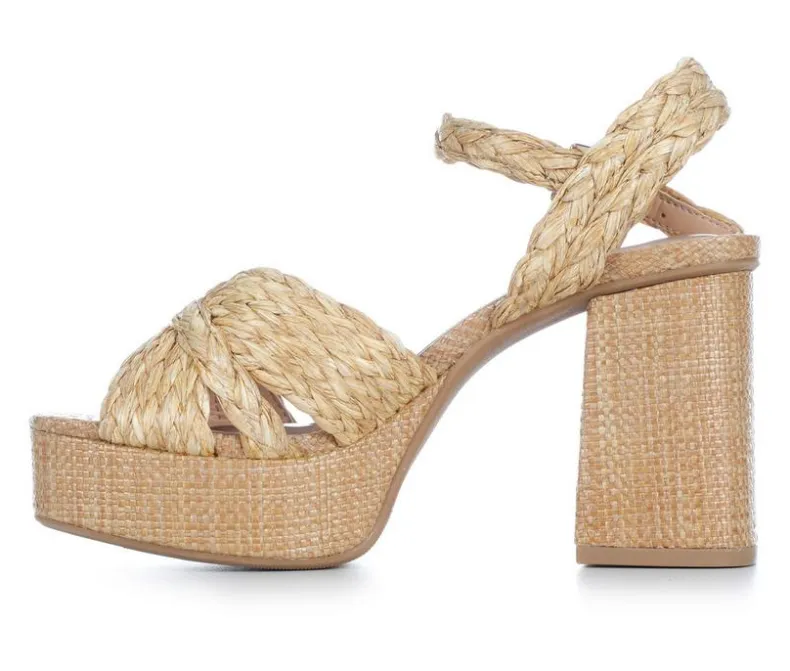 Sandals|Pumps & Heels>Y-Not Women's Teacup-S Heeled Sandals